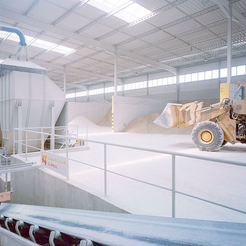 Preparación de las materias primas